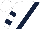 WHITE, DARK BLUE sash, hooped sleeves, WHITE cap