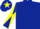 DARK BLUE, dark blue & yellow diabolo on sleeves, dark blue cap, yellow star