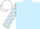 Light Blue, Light Blue and White check sleeves, White cap