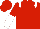 Red, White epaulets, halved sleeves