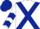 White, Dark Blue cross belts, White and Dark Blue chevrons on sleeves, Dark Blue cap
