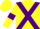 Yellow, Purple cross belts and armlets