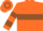 Orange, Brown hoop