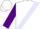 White, Purple and Lavender Sash, Purple Sleeves