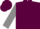 Maroon, Grey Anvil, Maroon Stripe on Grey Sleeves, Maroon Cap