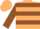 Beige, Brown 'CR', Brown Hoops on Sleeves