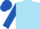 Sky Blue, Royal Blue Sleeves, Royal Blue Cap
