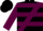 Black, Maroon Sash, Two Maroon Hoops On Sleeves