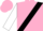 Pink, Black sash, White sleeves