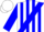 White, Red and Blue Sash, Red and Blue Stripes on Sleeves, White Cap