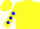 Yellow, Blue 'KEH', Blue Diamonds on Sleeves