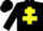 Black, Yellow Cross of Lorraine