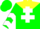 Green, Yellow Yoke, White Cross Of Lorraine, White Chevrons on Sleeves, Green Cap
