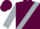 Maroon, Silver Sash, Maroon and Silver Sleeves, Maroon Cap