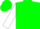 Green, White Shamrock, Green Shamrock on White Sleeves