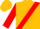 Gold, Crimson Sash, Crimson Diamond Seam on sleeves