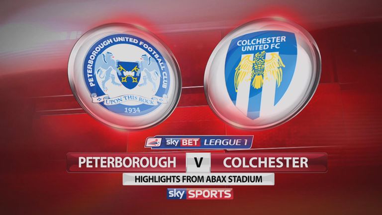 Peterborough 2-1 Colchester | Video | Watch TV Show | Sky Sports