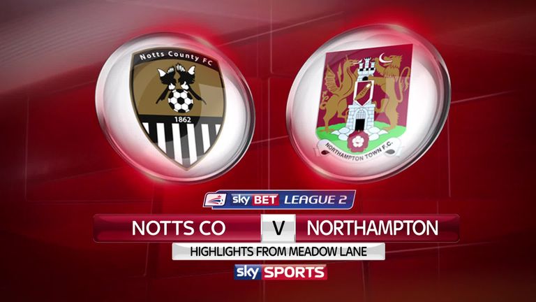 Notts C 1-2 Northampton | Video | Watch TV Show | Sky Sports