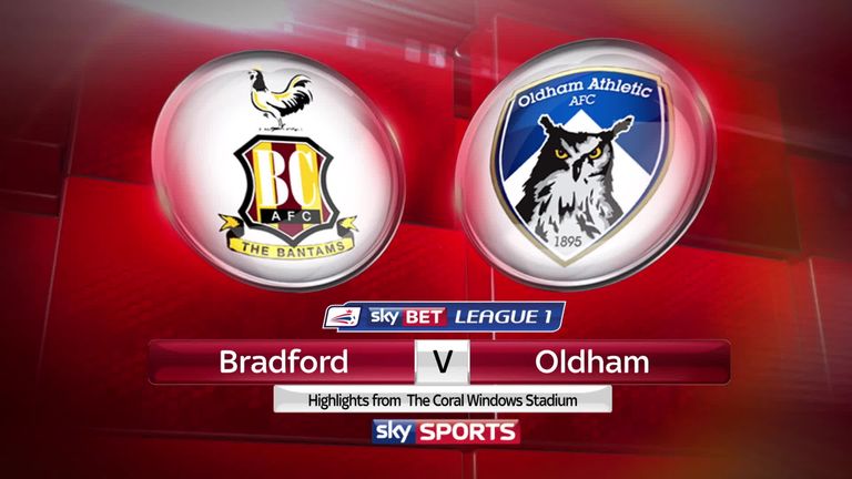 Bradford 1-0 Oldham | Video | Watch TV Show | Sky Sports