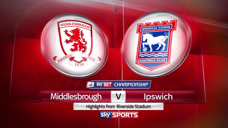 Middlesbrough 0-0 Ipswich | Video | Watch TV Show | Sky Sports