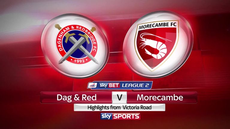 Dag & Red 2-1 Morecambe | Video | Watch TV Show | Sky Sports