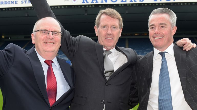 John Gilligan (left) was part of Dave King's consortium that took over at Rangers in 2015