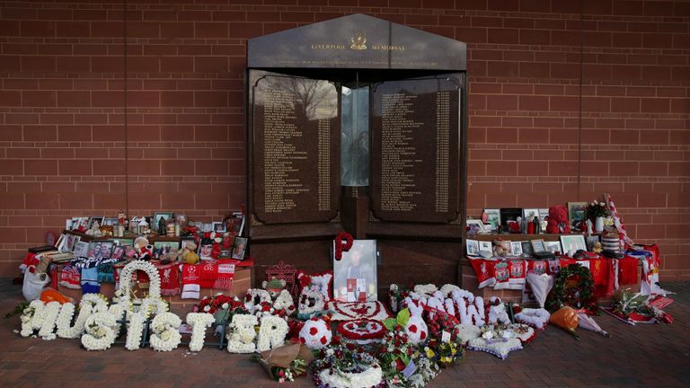 PA - Hillsborough memorial
