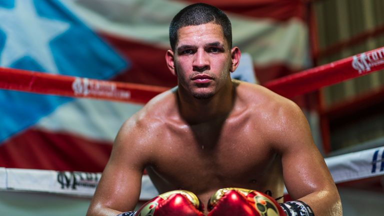 NABO super-middleweight champion Edgar Berlanga