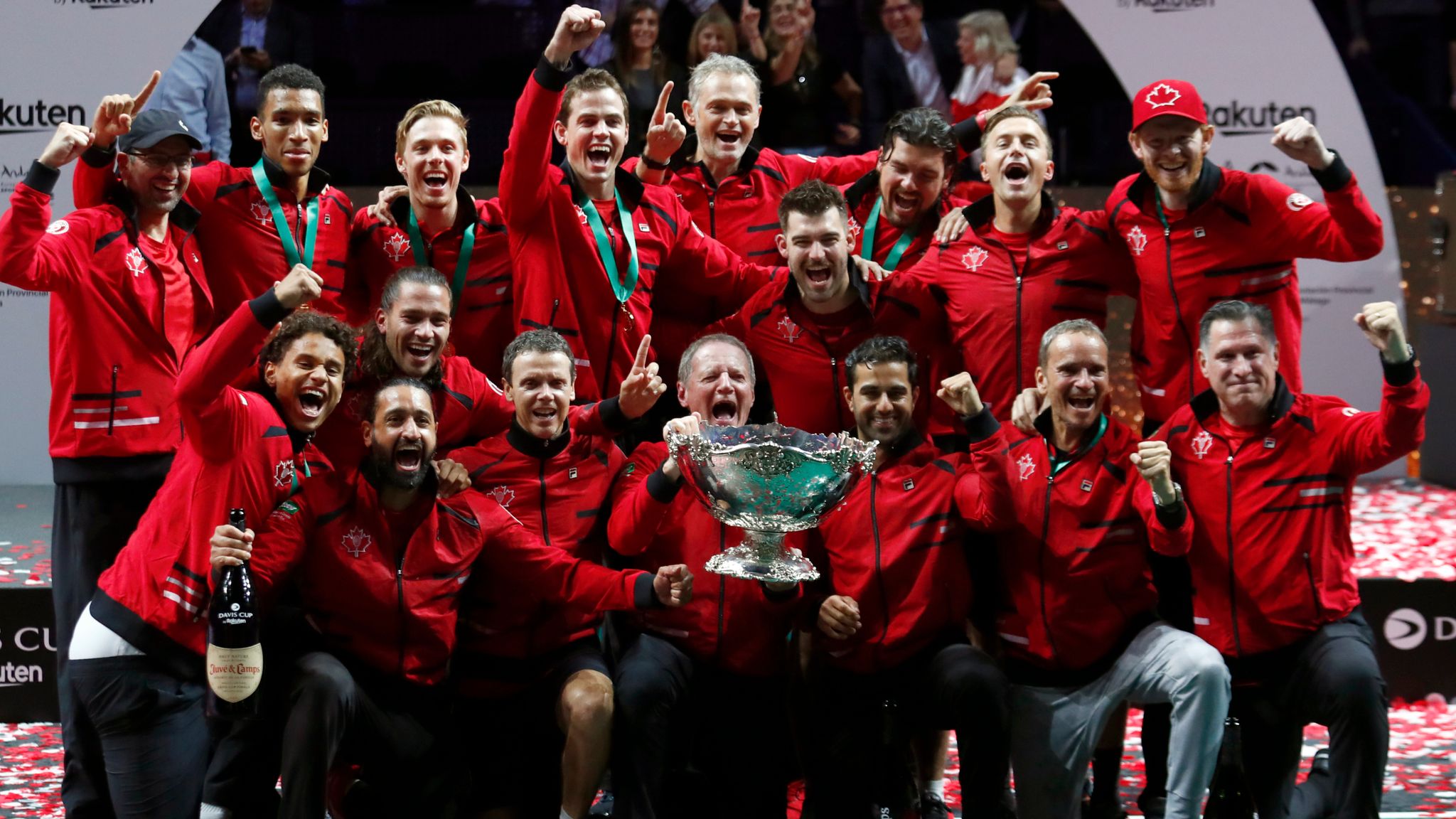 Kanada gewinnt erstmals Davis Cup