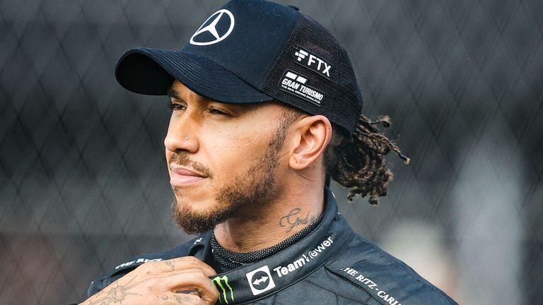 #44 Lewis Hamilton (GBR, Mercedes-AMG Petronas F1 Team), F1 Grand Prix of Mexico at Autodromo Hermanos Rodriguez on October 29, 2022 in Mexico City, Mexico. (Photo by HIGH TWO) Photo by: HOCH ZWEI/picture-alliance/dpa/AP Images



