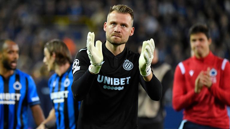 Simon Mignolet excelled for Club Brugge during the group stage