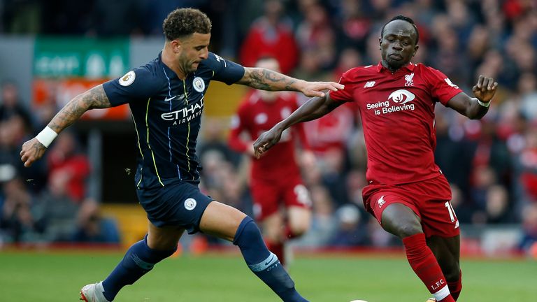 Kyle Walker regards Sadio Mane as the toughest opponent he&#39;s faced