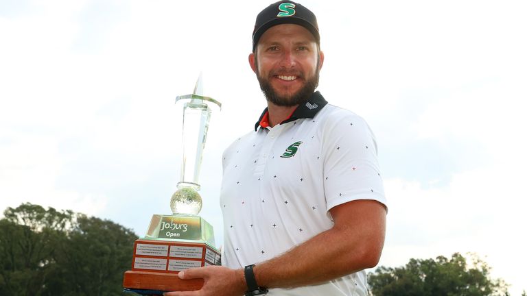 Dean Burmester won the Joburg Open 
