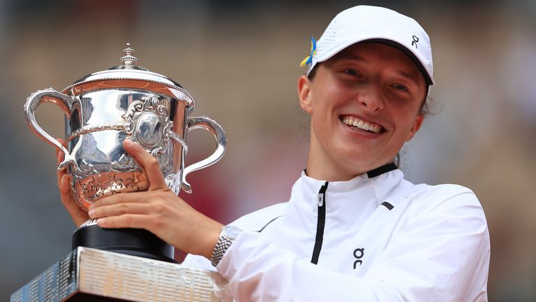 Iga Swiatek is a three-time French Open champion