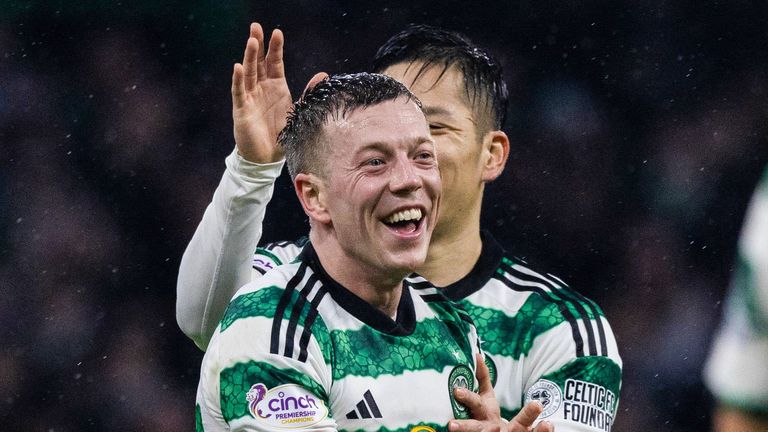 Callum McGregor scored Celtic&#39;s sixth against Dundee