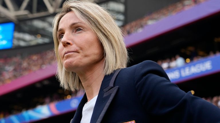 Sonia Bompastor led Lyon to the Women&#39;s Champions League final twice, winning in 2022