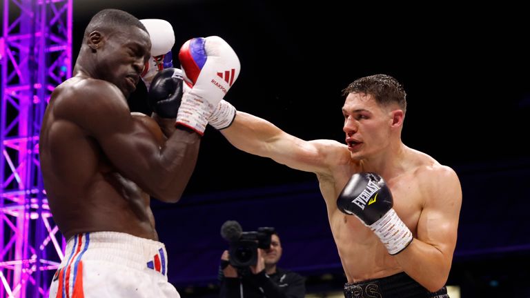 BEN SHALOM BOXXER GAME ON FIGHT WEEK.SELHURST PARK, CRYSTAL PALACE 15/06/2024.CHRIS BILLAM-SMITH v RICHARD RIAKPORHE.PIC LAWRENCE LUSTIG/BOXXER.(PICS FREE FOR EDITORIAL USE ONLY).WBO WORLD CRUISERWEIGHT CHAMPIONSHIP.CHRIS BILLAM-SMITH v RICHARD RIAKPORHE