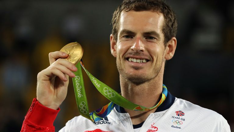 Andy Murray retained his Olympic men&#39;s singles title winning gold at the Rio games in 2016