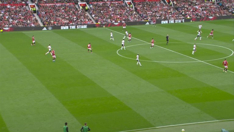 Man Utd&#39;s defence was exposed again when Casemiro misplaced a pass for the second goal