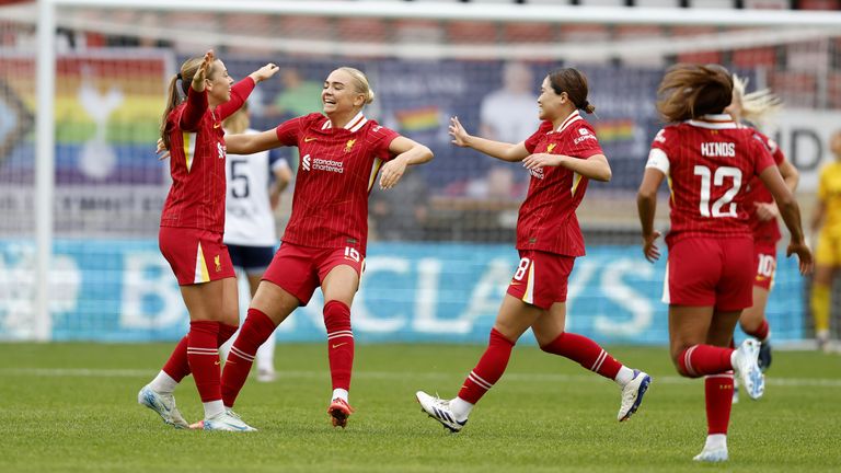 Liverpool got their first WSL win of the season after drawing opening two games