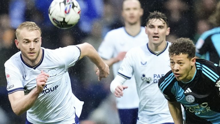 Jack Whatmough (left) joined Preston in 2023 having previously played for Portsmouth and Wigan