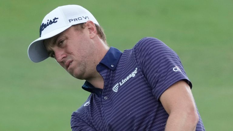 Justin Thomas, Hero World Challenge, PGA Tour golf (Associated Press)