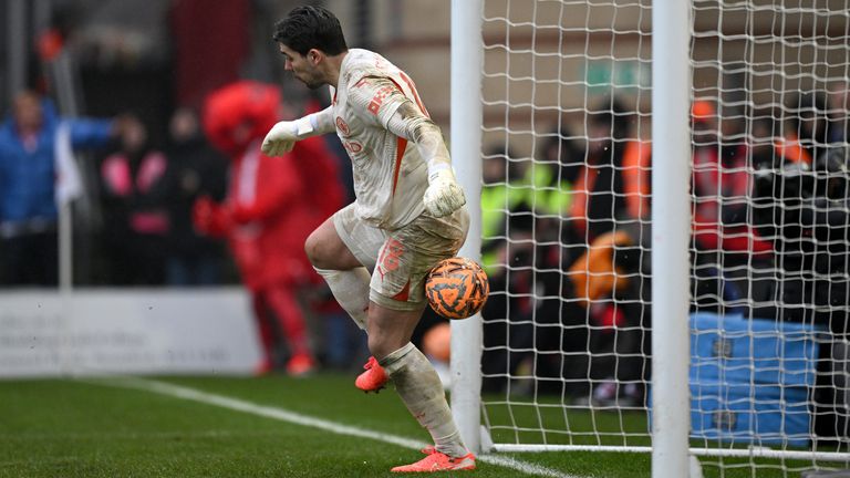 Joe Donley's effort deflected off Stefan Ortega before going in for Leyton Orient