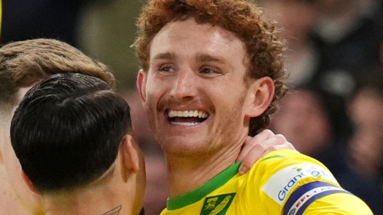 Josh Sargent opens the scoring against Oxford United