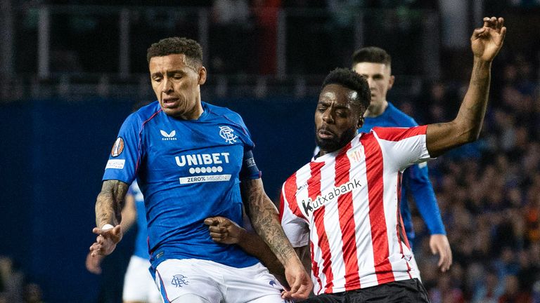 Inaki Williams is a doubt for Athletic Club with a hamstring problem