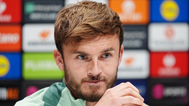 James Maddison ahead of Tottenham's Europa League semi-final first leg with Bodo/Glimt