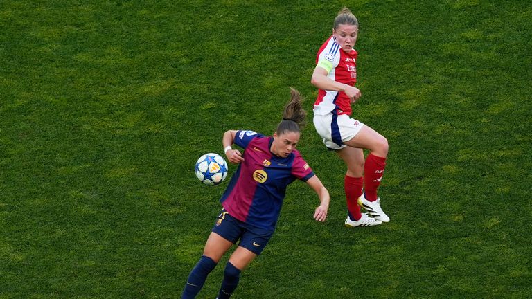 Arsenal's Kim Little was everywhere - standing tall in a midfield filled with Ballon D'Or winners
