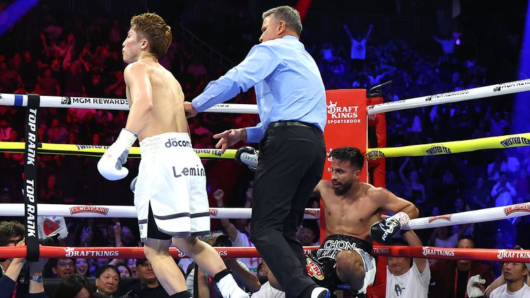 Inoue takes out Cardenas in the eighth round