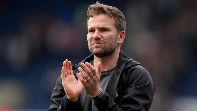 Tom Cleverley has been sacked as Watford head coach