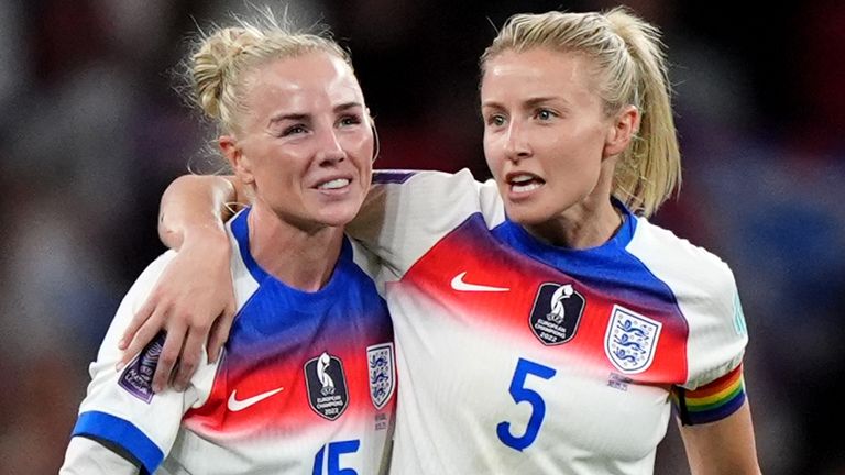Alex Greenwood returned for England against Portugal after a lengthy injury lay-off